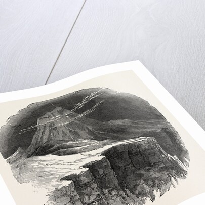 Climbing the Mont Blanc: The Summit of Mont Blanc, Seen Prom the Rocher Rouge, Alps, French Alps, France by Anonymous