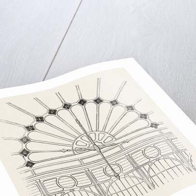 Shepherd's Electric Clock for the Crystal Palace: Hands and Face of the Electric Clock, the Great Exhibition, London by Anonymous