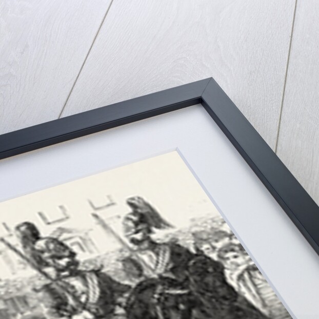 Opening of Parliament: Sketch from the Line of the Royal Procession, London by Anonymous