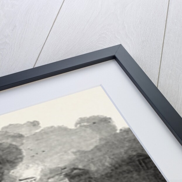 Fire at Kroll's Gardens, Berlin, Germany by Anonymous