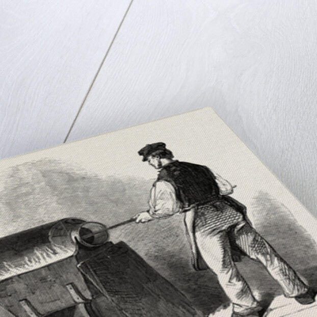 The Manufacture of Steel Pens in Birmingham, UK: Bronzing Steel Pens by Anonymous