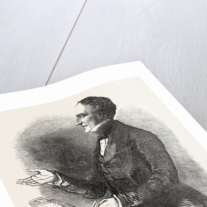 The Chancellor of the Exchequer Introducing the Budget in the House of Commons, London by Anonymous