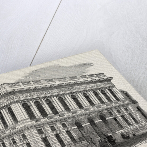 Exterior of the Army and Navy Club House, Pall Mall, London by Anonymous