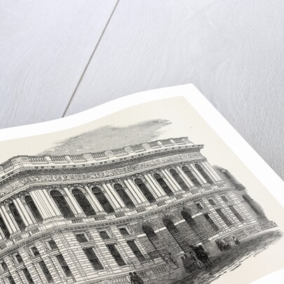 Exterior of the Army and Navy Club House, Pall Mall, London by Anonymous