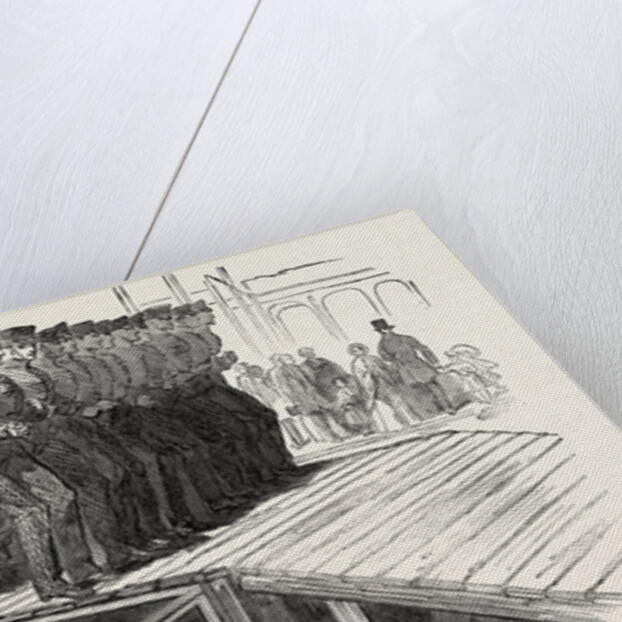 Testing the Galleries of the Crystal Palace, the Great Exhibition Building, Hyde Park, London by Anonymous