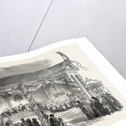 Opening of the Madrid and Aranjuez Railway, Spain by Anonymous