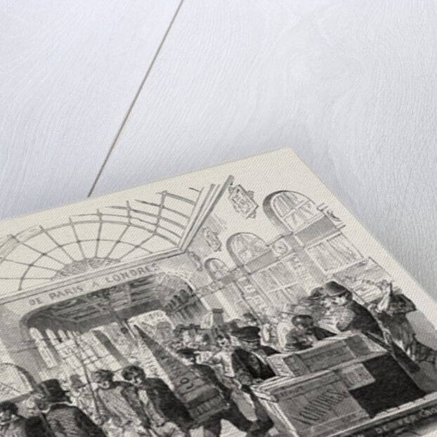 Departure of the French Goods by the Great Northern Railway of France, for the Great Exhibition in London by Anonymous