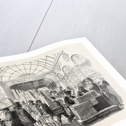 Departure of the French Goods by the Great Northern Railway of France, for the Great Exhibition in London by Anonymous