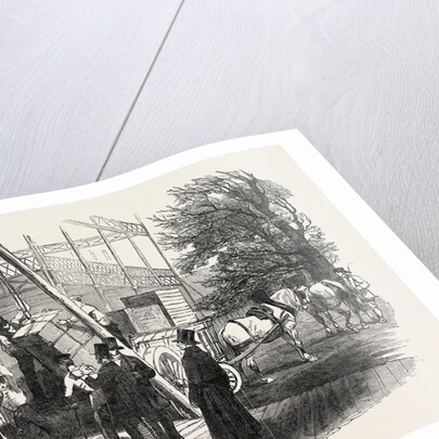 Reception of Goods in the Great Exhibition Building, the Crystal Palace, Hyde Park, London by Anonymous