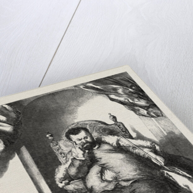 Senor Don Sancho Panza, Governor of Barataria, Exhibition of the British Institution by Anonymous