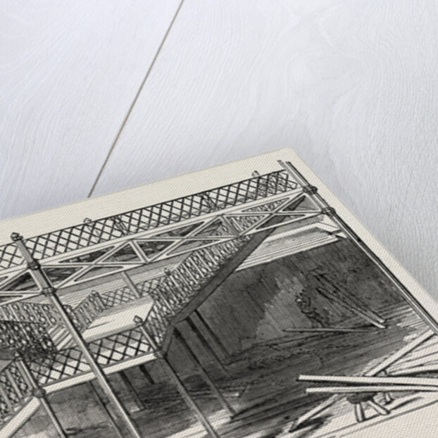 Staircase of the Great Exhibition Building, the Crystal Palace, Hyde Park, London by Anonymous