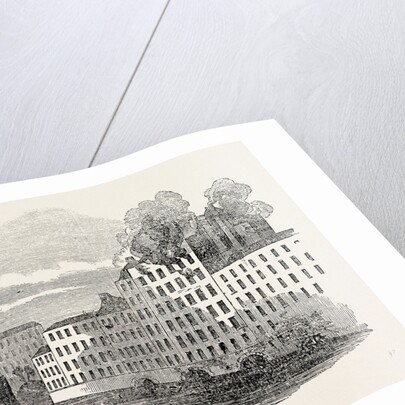 Fire and Boiler Explosion at Marsland's Cotton Factory, Stockport by Anonymous