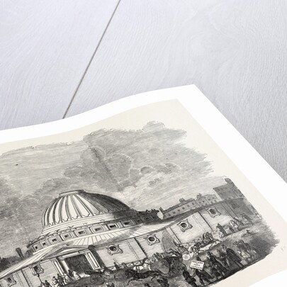The Building in Leicester Square, London, for Mr. Wyld's Model of the Earth by Anonymous