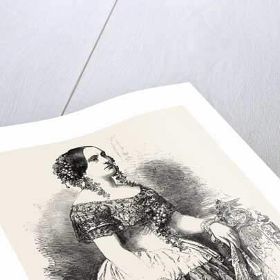Mdlle. Elena Angri,1821/1824-1886, of the Royal Italian Opera, Covent Garden, London by Anonymous