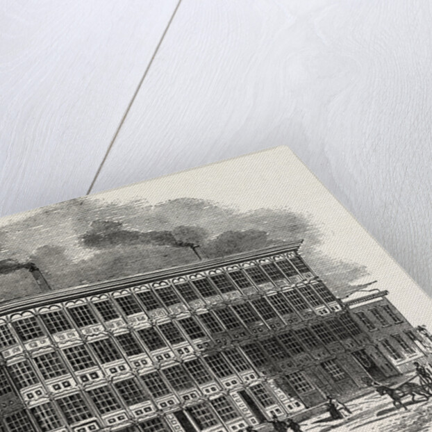 The First Cast Iron House Built in New York, United States of America by Anonymous