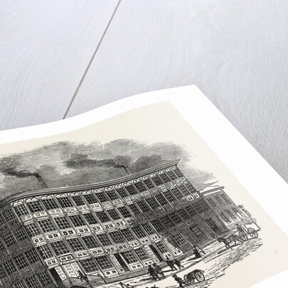 The First Cast Iron House Built in New York, United States of America by Anonymous