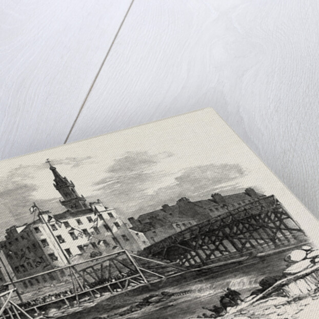 Laying the First Stone of Tile Victoria Bridge, Glasgow by Anonymous