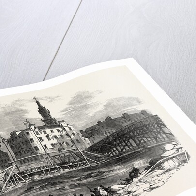 Laying the First Stone of Tile Victoria Bridge, Glasgow by Anonymous