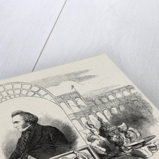 Joseph Paxton, Esq., F.L.S., 1803-1865, English Gardener, Archtect, Member of Parliament. Designer of the Crystal Paplace by Anonymous