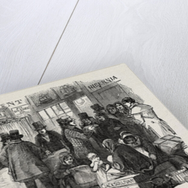 The Emigration Agents' Office, the Passage Money Paid by Anonymous