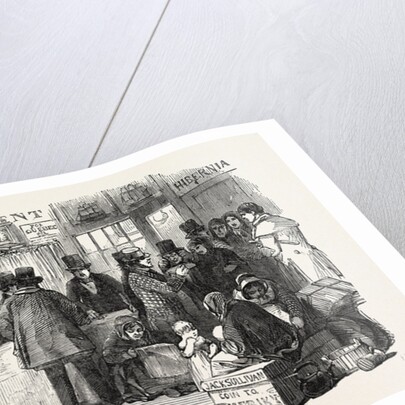 The Emigration Agents' Office, the Passage Money Paid by Anonymous