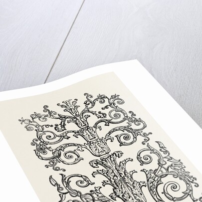 W.A. Papworth, Design for Panel by Anonymous