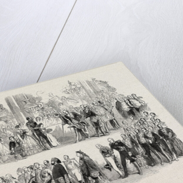 Opening of the Great Exhibition: The Royal Procession, London by Anonymous