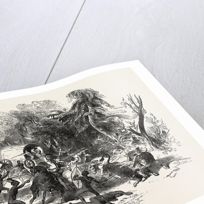 Attack on Colonists' Waggon, by Kaffirs, South Africa by Anonymous