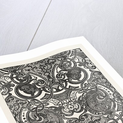 Messrs. Houldsworth And Co., Blue and Gold Damask by Anonymous