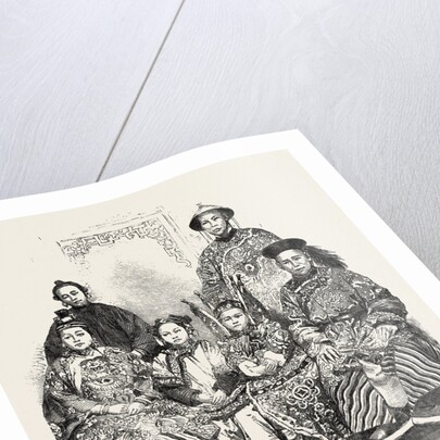 The Chinese Family, in the Exhibition at Albert Gate by Anonymous