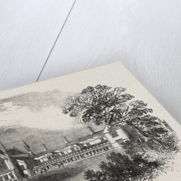 St. Peter's Hospital, East Hill, Wandsworth, from the Railway by Anonymous