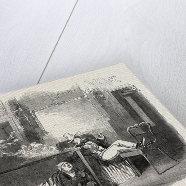 Scene from Apartments: Visitors to the Exhibition May Be Accommodated at the Princess' Theatre, London by Anonymous