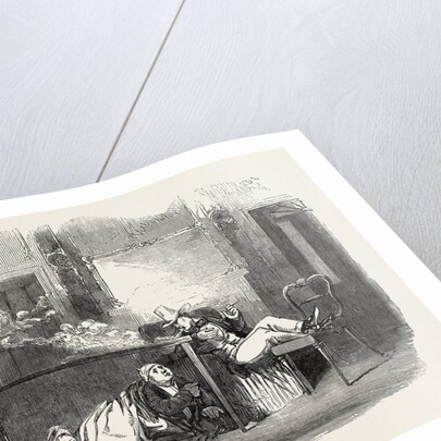 Scene from Apartments: Visitors to the Exhibition May Be Accommodated at the Princess' Theatre, London by Anonymous