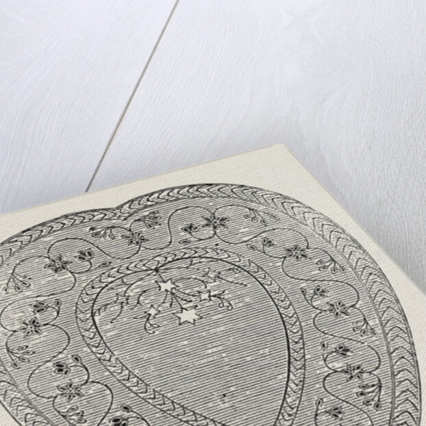 Heart-Shaped Dish of Jasper, Jewelled, by the East India Company by Anonymous