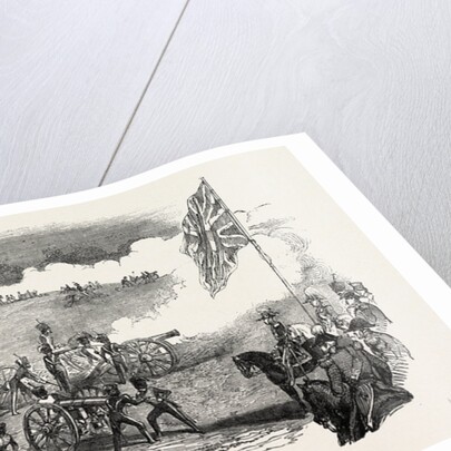 British Royal Horse Artillery, Battery in Action by Anonymous