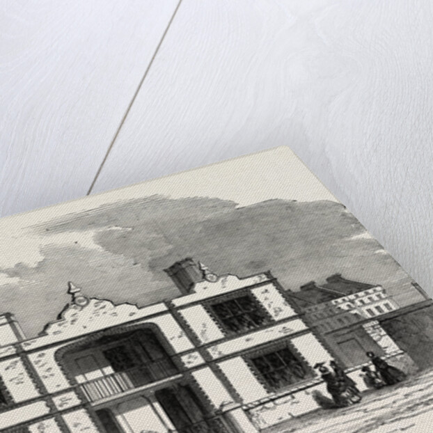 The Great Exhibition, London: Model Houses for the Working Classes: Prince Albert's Model Lodging House; the Contribution of His Royal Highness to the Great Exhibition is a Block of Model Houses by Anonymous