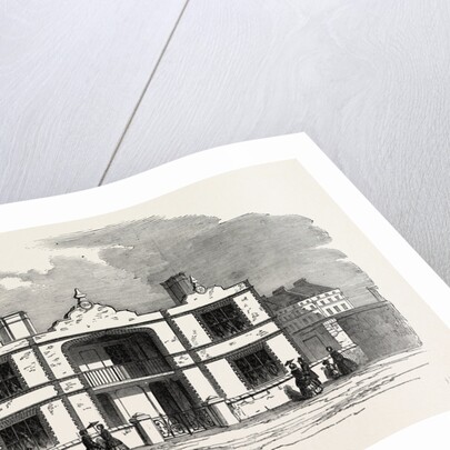 The Great Exhibition, London: Model Houses for the Working Classes: Prince Albert's Model Lodging House; the Contribution of His Royal Highness to the Great Exhibition is a Block of Model Houses by Anonymous