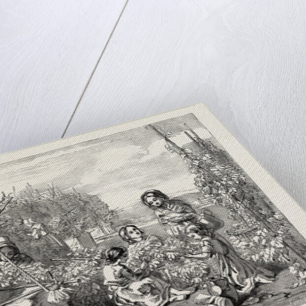 Exhibition of the New Society of Painters in Water Colours: Hoppers; Hop Picking by Anonymous