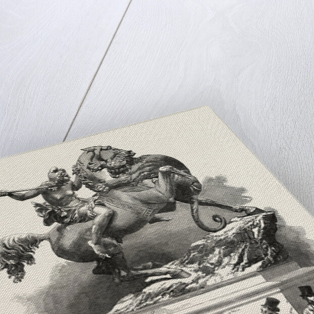 Sculpture at the Great Exhibition, London: Kiss's Amazon by Anonymous