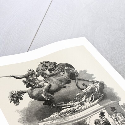 Sculpture at the Great Exhibition, London: Kiss's Amazon by Anonymous