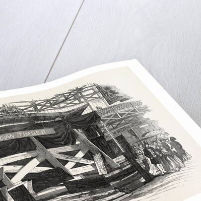 The Great Exhibition, Crystal Palace, Hyde Park, London: Canadian Timber Trophy by Anonymous