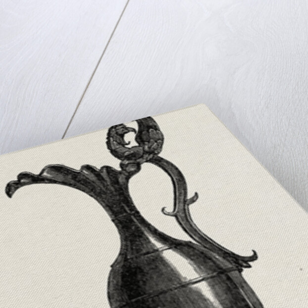 Black Marble Vase by Anonymous