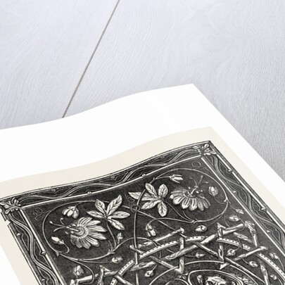 Bible Cover, in Metal, Harp Alley by Anonymous