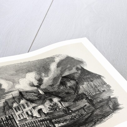 Wells, in Upper Austria, a Woodcut in the Austrian Printing Establishment by Anonymous