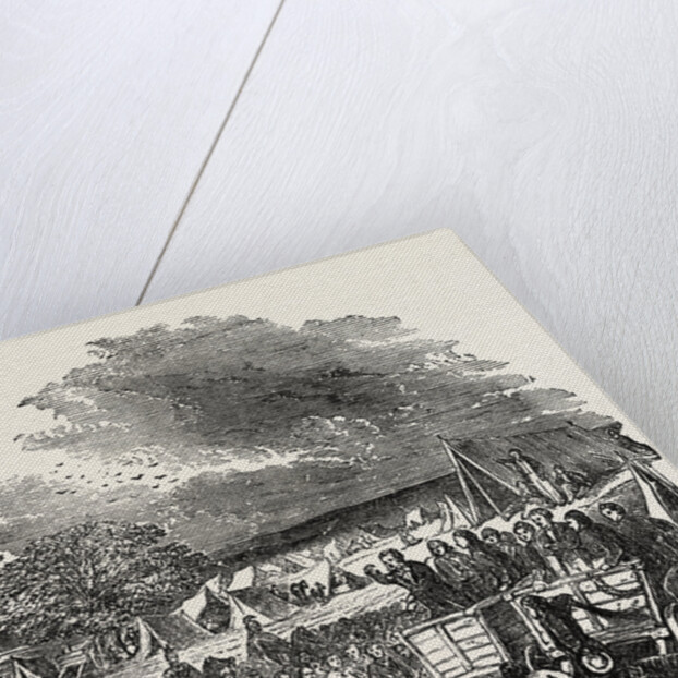 Joseph Smith Preaching in the Wilderness., the Mormons by Anonymous