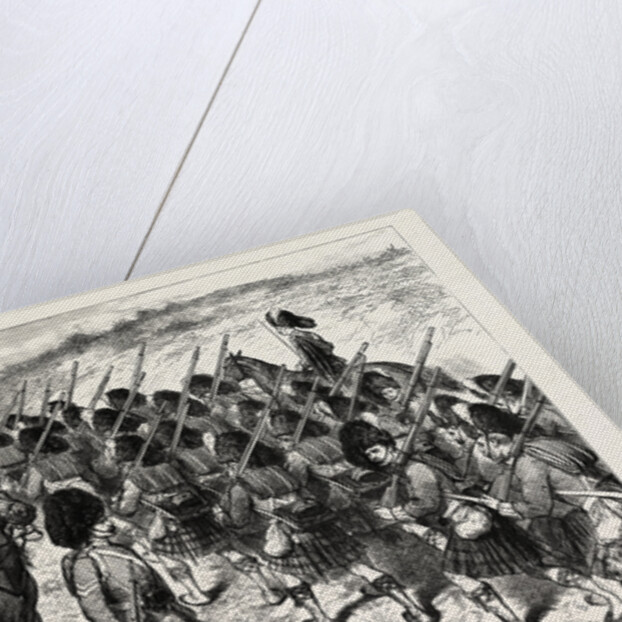 The 93rd Highlanders on the March by Anonymous