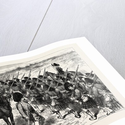 The 93rd Highlanders on the March by Anonymous