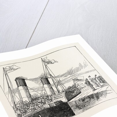 On the Way to Paray-Le-Monial, France: We Leave with Three Times Three by Anonymous