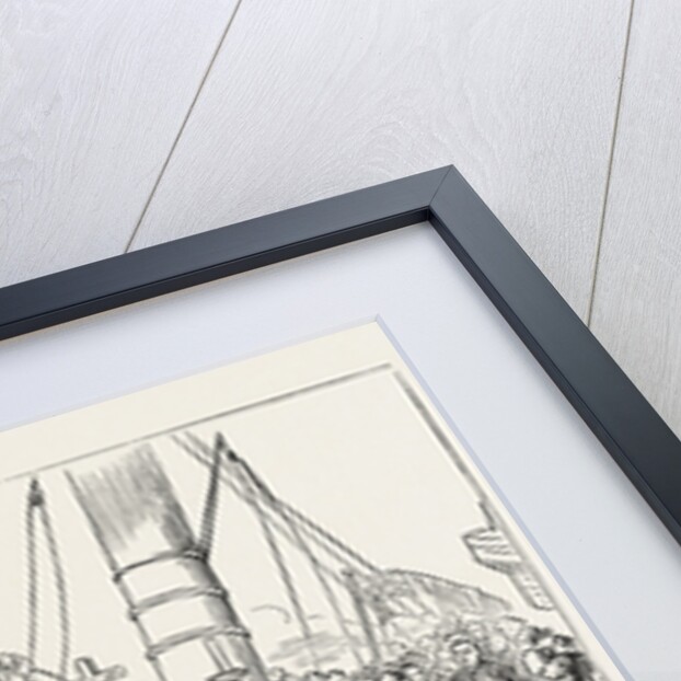 On the Way to Paray-Le-Monial, France: Mass on Board the Steamer by Anonymous