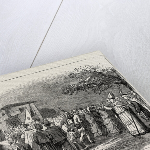 On the Way to Paray-Le-Monial, France: Arrival at Paray by Anonymous